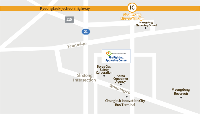 Fire Fighting Apparatus Center(Eumseong) map