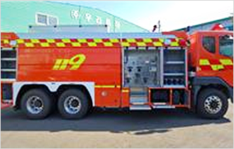 소방물탱크차