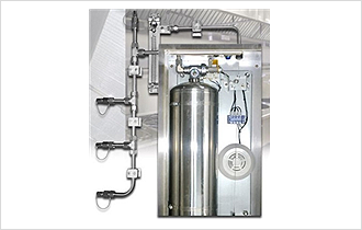 상업용주방 자동소화장치